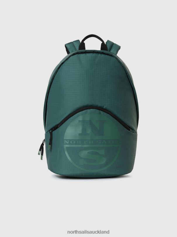 RECYCLED NYLON BACKPACK Military green Accessories Men X20HV466 North Sails