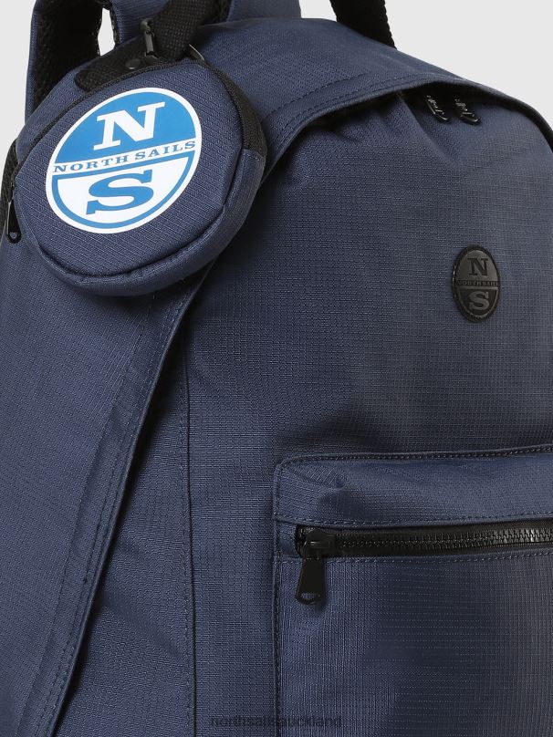 RECYCLED RIPSTOP BACKPACK Navy blue Accessories Men X20HV835 North Sails