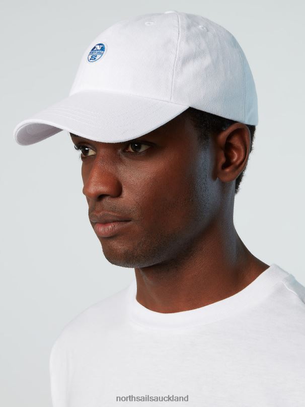 BASEBALL CAP WITH FELT PATCH White Accessories Men X20HV459 North Sails