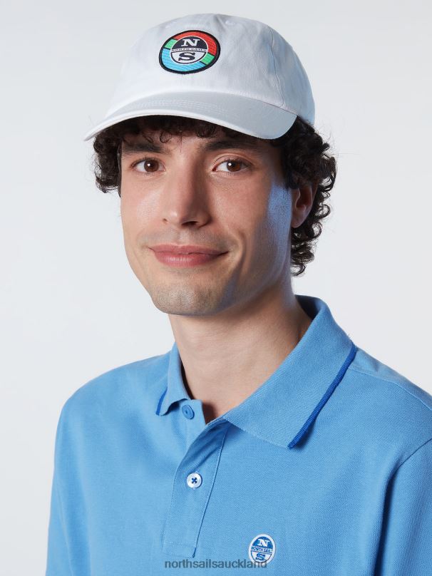 BASEBALL CAP WITH LETTERING White Accessories Men X20HV453 North Sails