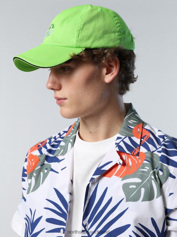 BASEBALL CAP WITH TONAL LOGO Lime Accessories Men X20HV455 North Sails