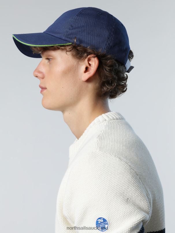 BASEBALL CAP WITH TONAL LOGO Ocean blue Accessories Men X20HV457 North Sails