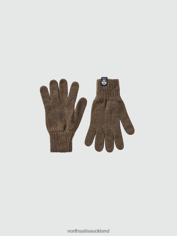 CASHMERE GLOVES Cocoa melange Accessories Men X20HV690 North Sails