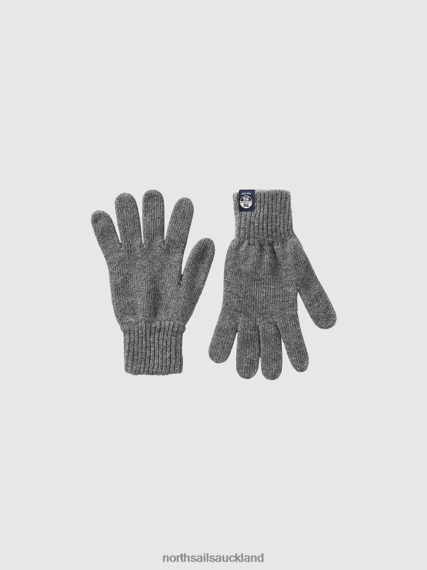 CASHMERE GLOVES Medium grey melange Accessories Men X20HV692 North Sails