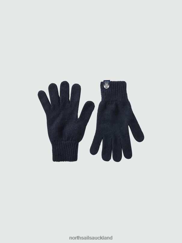 CASHMERE GLOVES Navy blue Accessories Men X20HV691 North Sails