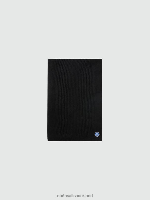 RIBBED SCARF Black Accessories Men X20HV973 North Sails