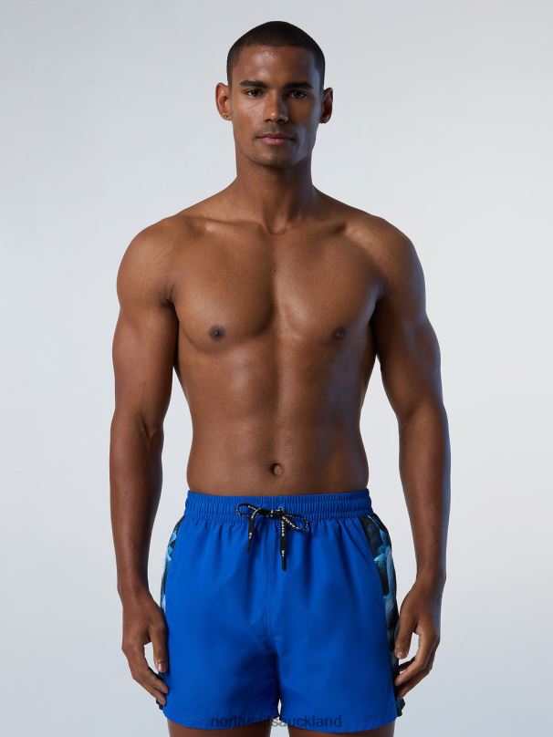 CORAL GARDENERS SWIM SHORTS Strong blue Beachwear Men X20HV371 North Sails