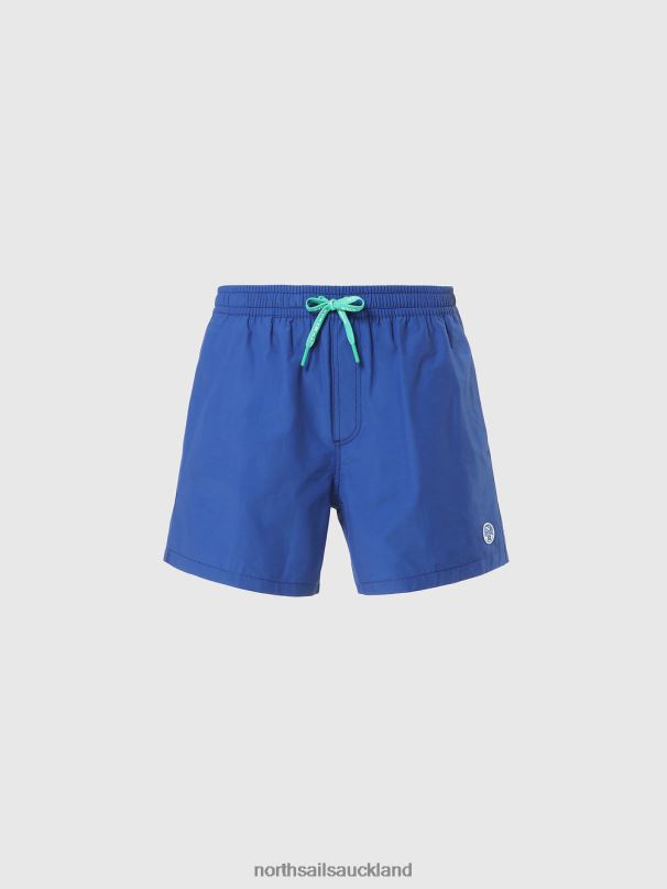 SWIM SHORTS WITH LOGO PATCH Ocean blue Beachwear Men X20HV390 North Sails