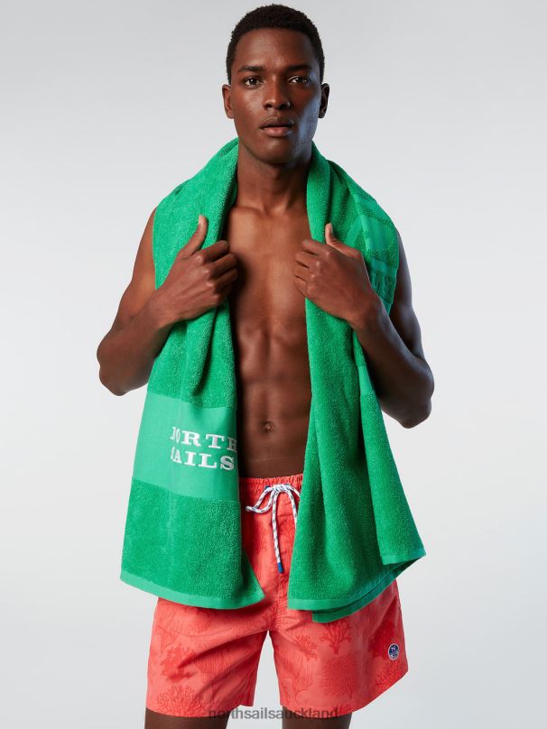 SWIM SHORTS WITH PEACHSKIN FINISH Combo 68 Beachwear Men X20HV375 North Sails