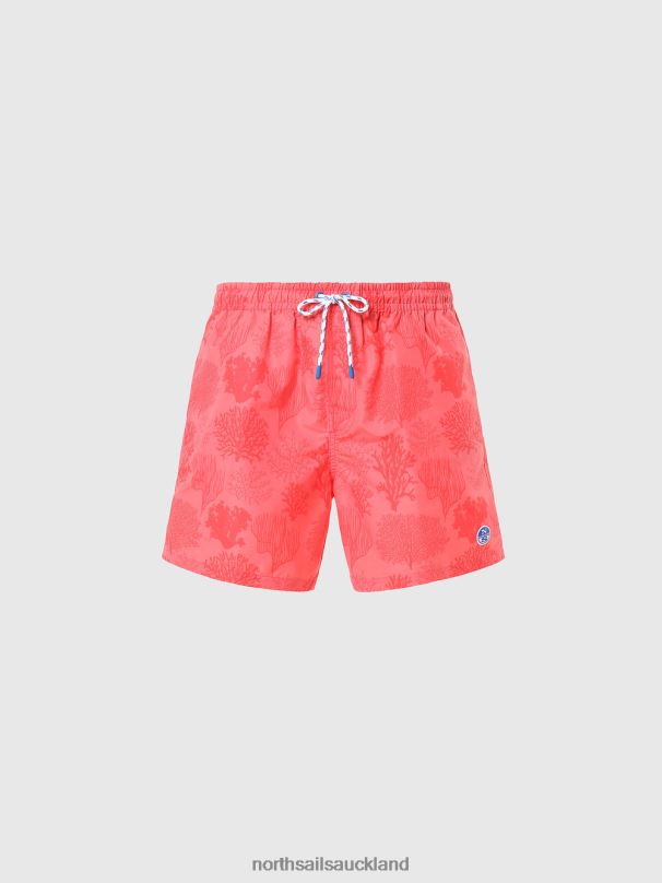 SWIM SHORTS WITH PEACHSKIN FINISH Combo 68 Beachwear Men X20HV375 North Sails
