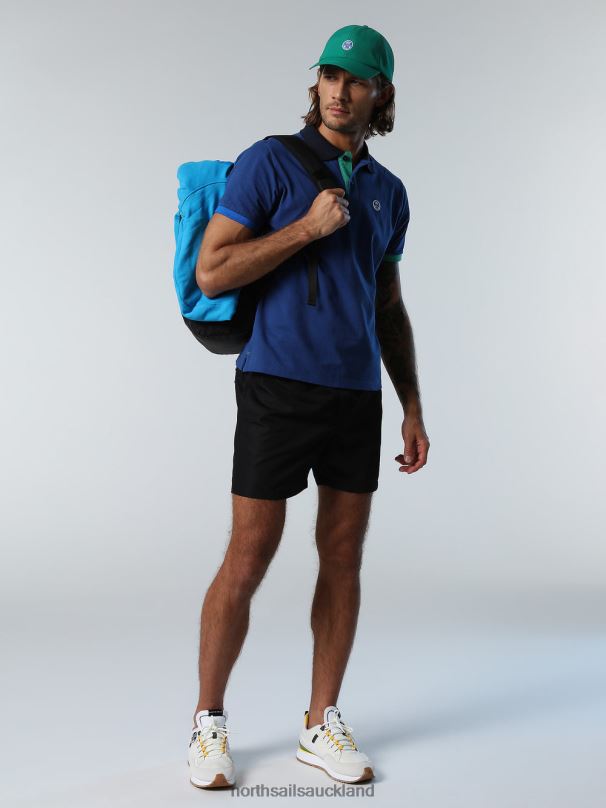 SWIM SHORTS WITH TAILORED CUT Black Beachwear Men X20HV405 North Sails