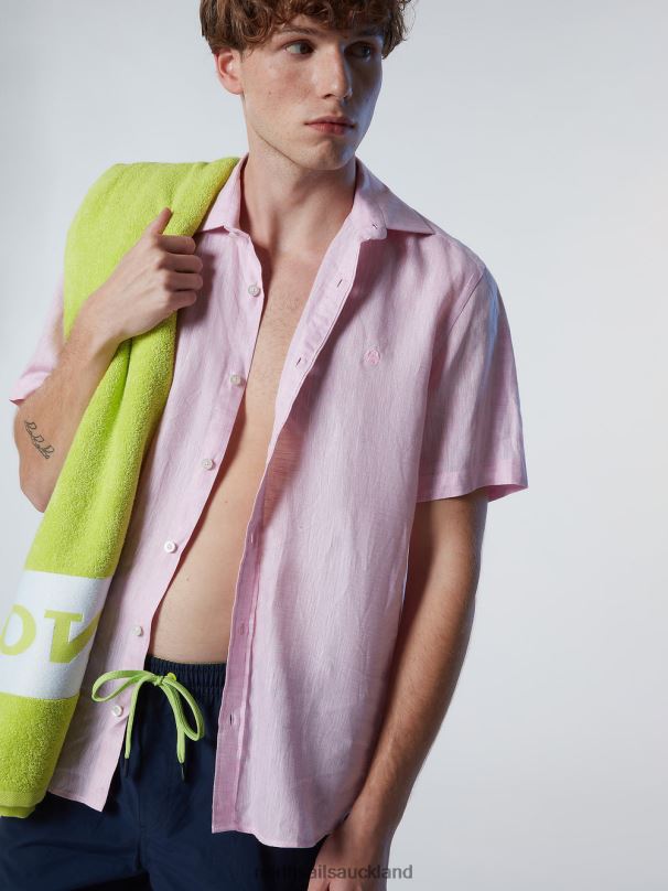 SWIM SHORTS WITH TEXTURED PRINT Navy blue Beachwear Men X20HV411 North Sails