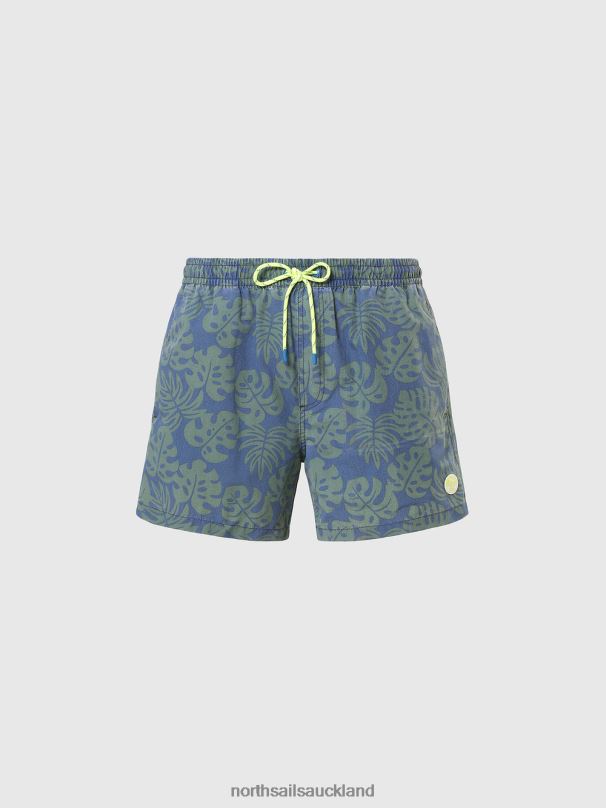 SWIM SHORTS WITH TROPICAL PRINT Combo 34 Beachwear Men X20HV416 North Sails