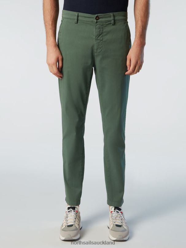 DEFENDER GABARDINE CHINOS Military green Clothing Men X20HV325 North Sails