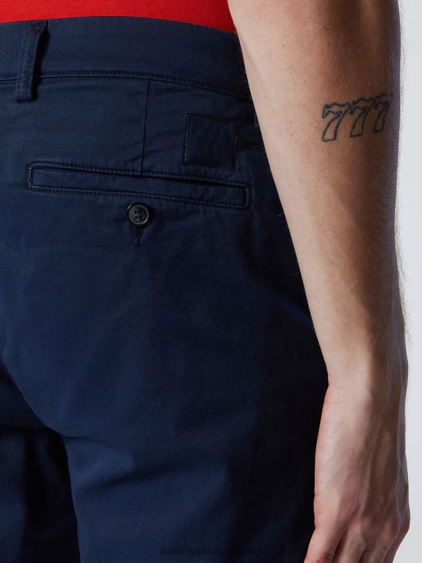 DEFENDER GABARDINE CHINOS Navy blue Clothing Men X20HV324 North Sails