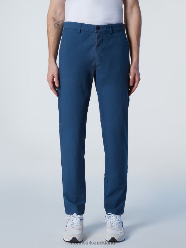 DEFENDER POPLIN CHINOS Dark denim Clothing Men X20HV311 North Sails
