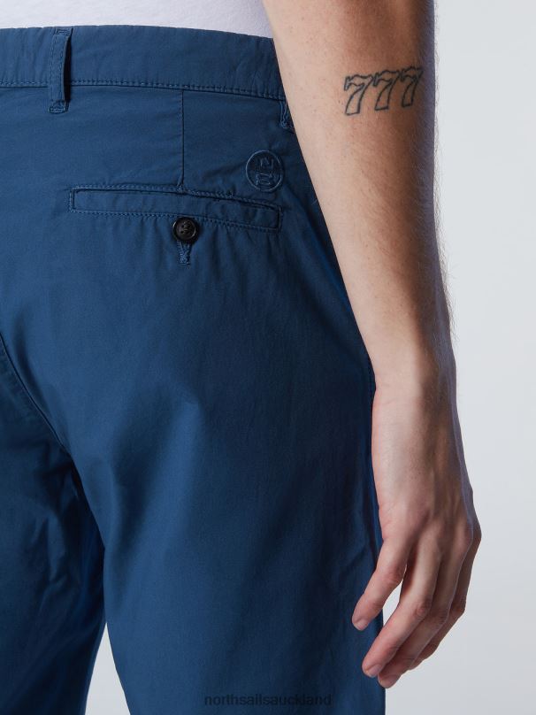 DEFENDER POPLIN CHINOS Dark denim Clothing Men X20HV311 North Sails