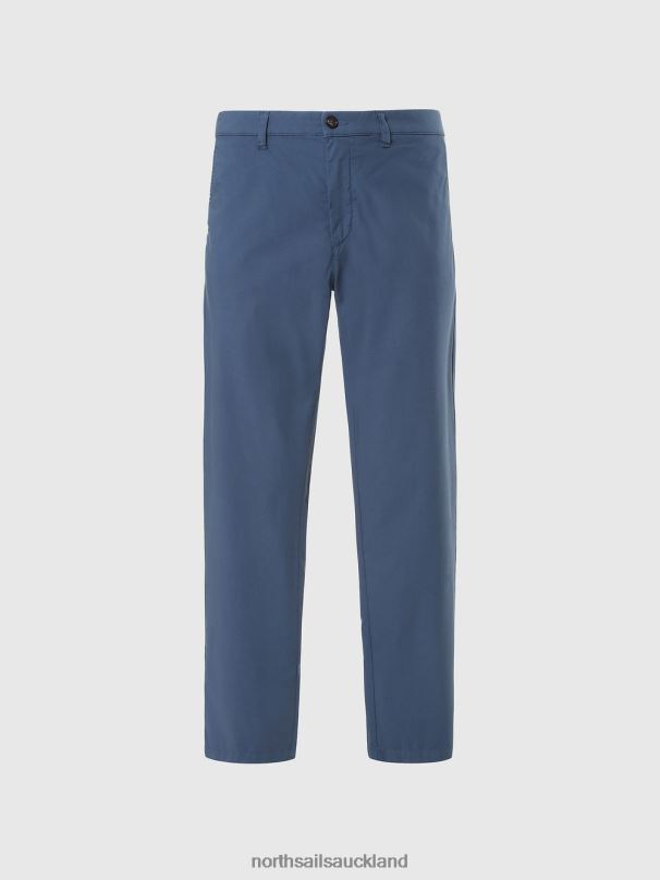 DEFENDER POPLIN CHINOS Dark denim Clothing Men X20HV311 North Sails