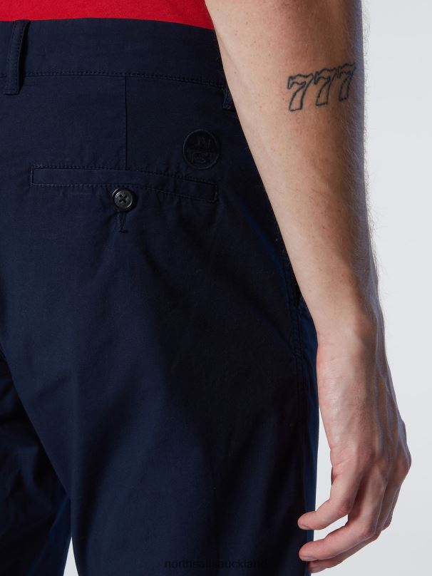 DEFENDER POPLIN CHINOS Navy blue Clothing Men X20HV312 North Sails