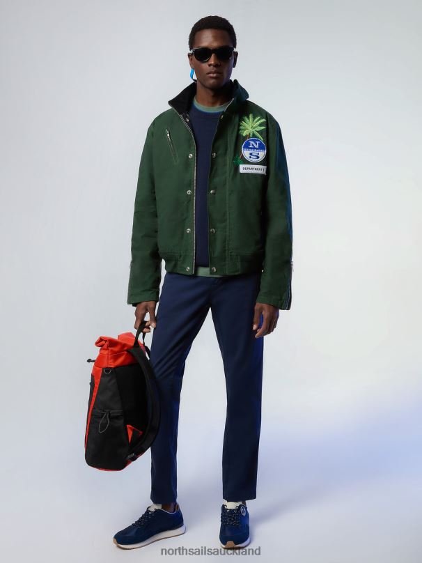 DEPARTMENT FIVE SAILOR Forest green Clothing Men X20HV15 North Sails