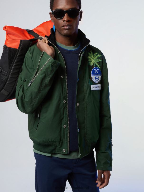 DEPARTMENT FIVE SAILOR Forest green Clothing Men X20HV15 North Sails