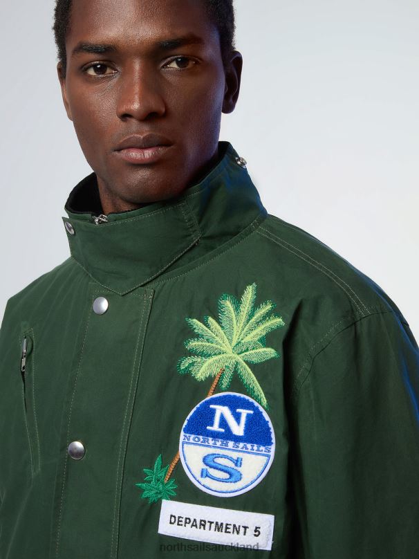 DEPARTMENT FIVE SAILOR Forest green Clothing Men X20HV15 North Sails