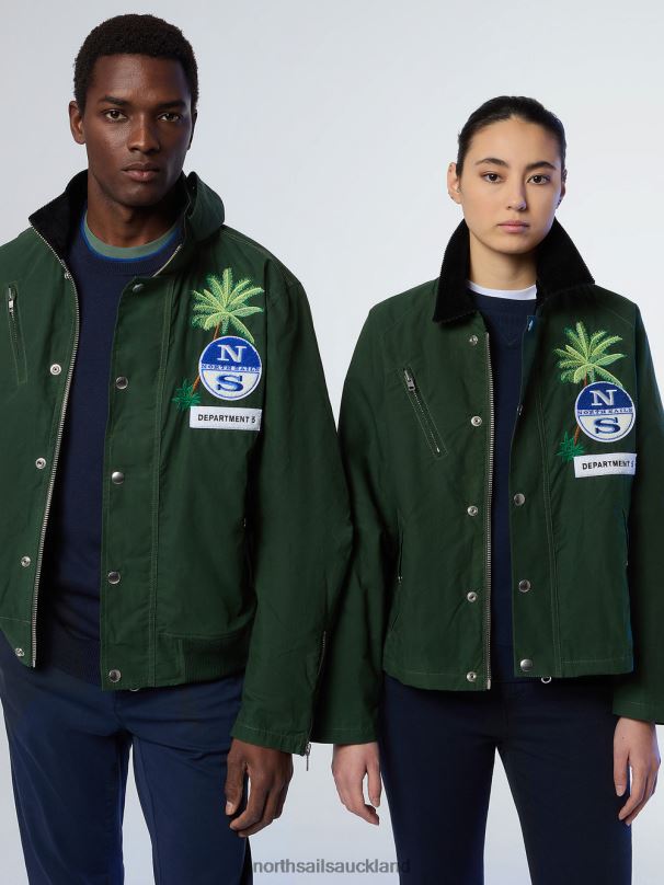 DEPARTMENT FIVE SAILOR Forest green Clothing Men X20HV15 North Sails