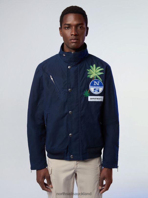 DEPARTMENT FIVE SAILOR Navy blue Clothing Men X20HV16 North Sails