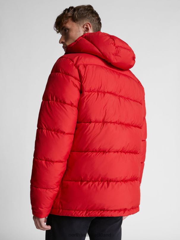 DOCK HOODED JACKET Red Clothing Men X20HV1296 North Sails