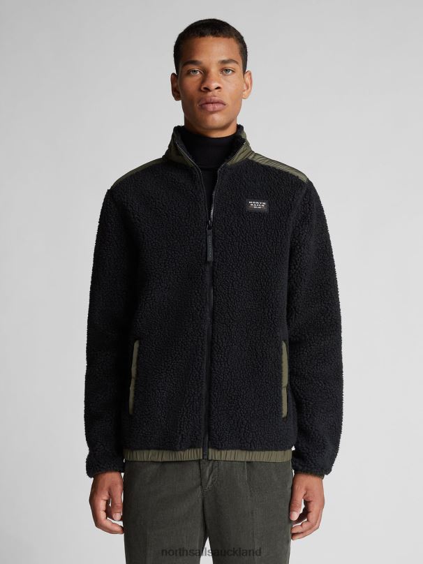 HIGH-NECK JACKET Black Clothing Men X20HV1306 North Sails