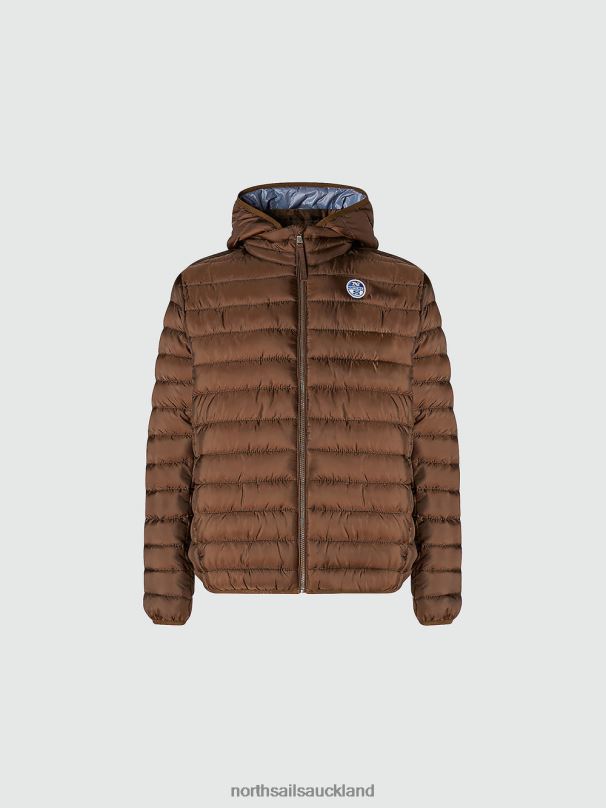 SKYE PUFFER JACKET Cocoa Clothing Men X20HV961 North Sails