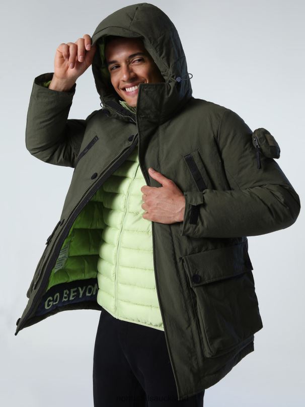 GLOMMA PARKA Ivy green Clothing Men X20HV860 North Sails