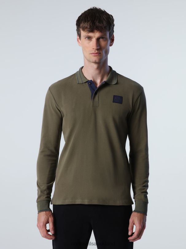 HEAVY JERSEY POLO SHIRT Ivy green Clothing Men X20HV819 North Sails