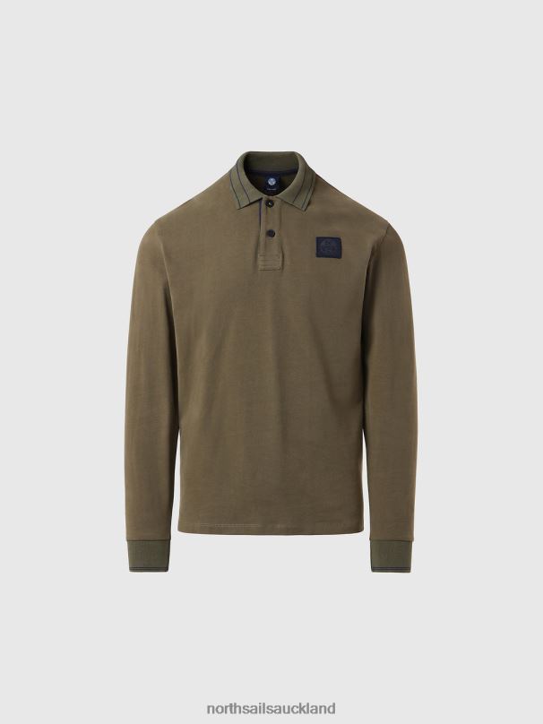 HEAVY JERSEY POLO SHIRT Ivy green Clothing Men X20HV819 North Sails