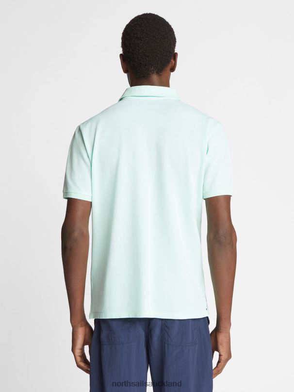 LIGHTWEIGHT PIQUE POLO SHIRT Sea water Clothing Men X20HV1107 North Sails