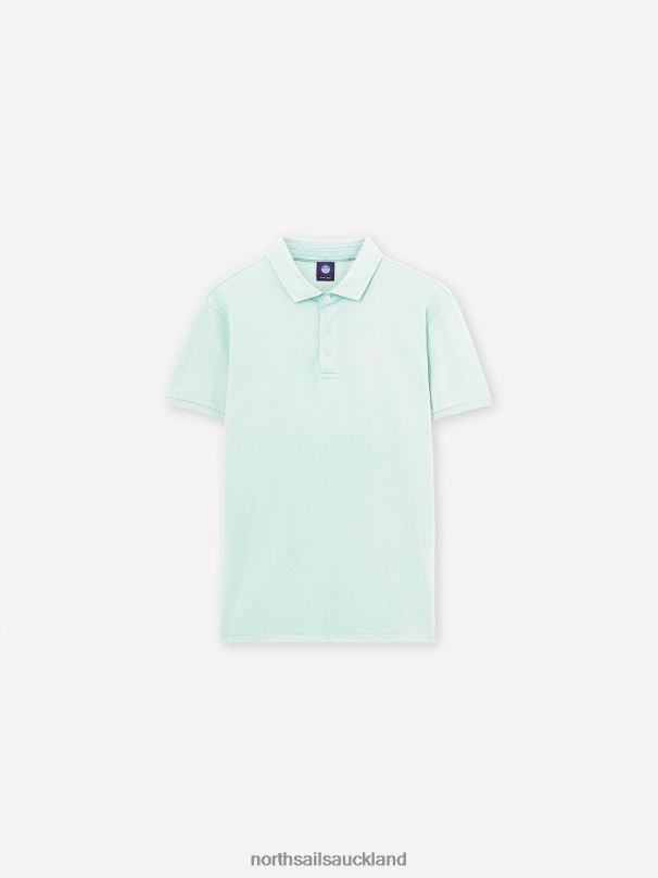 LIGHTWEIGHT PIQUE POLO SHIRT Sea water Clothing Men X20HV1107 North Sails