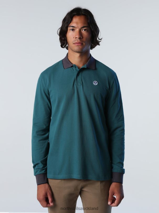LONG-SLEEVED POLO SHIRT Mediterranea Clothing Men X20HV1005 North Sails