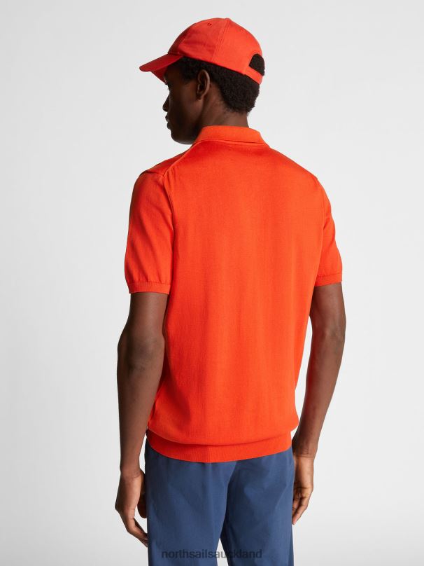 ORGANIC COTTON POLO SHIRT Lobster Clothing Men X20HV1114 North Sails