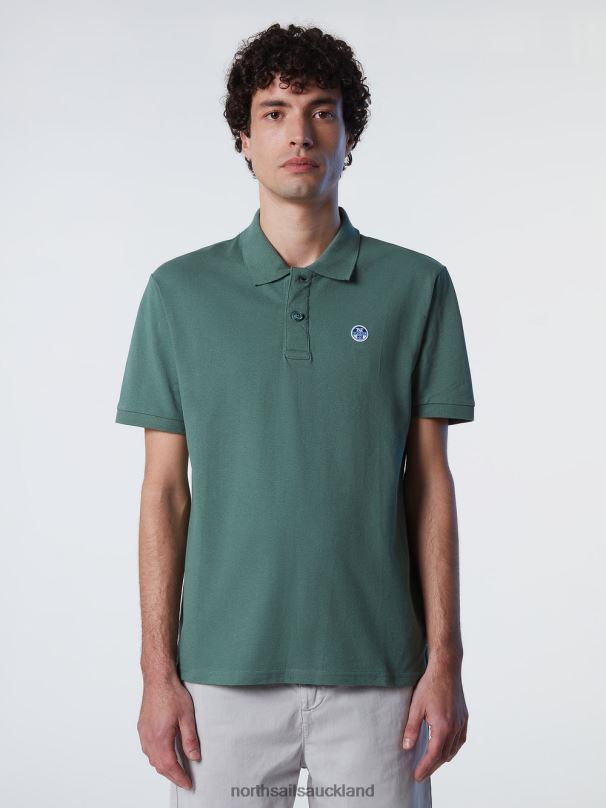 ORGANIC COTTON POLO SHIRT Military green Clothing Men X20HV126 North Sails