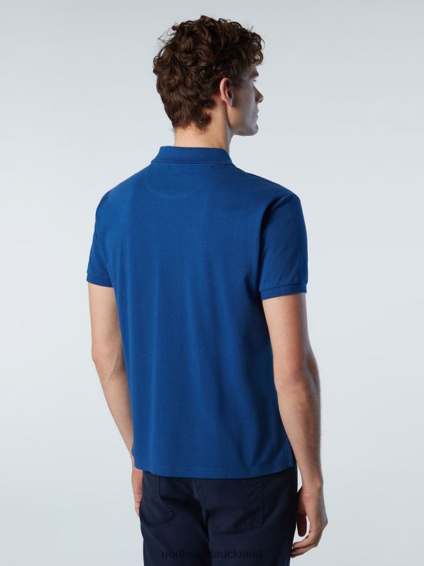 ORGANIC COTTON POLO SHIRT Ocean blue Clothing Men X20HV125 North Sails