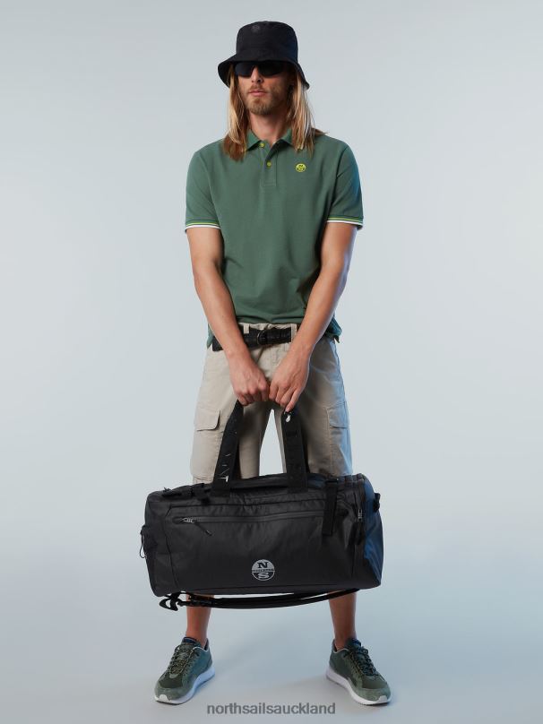 Organic Cotton Polo Shirt NEW Military green Clothing Men X20HV84 North Sails