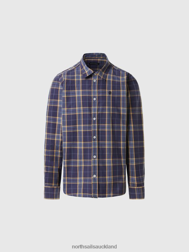 CHECKED COTTON SHIRT Combo 1 Clothing Men X20HV683 North Sails