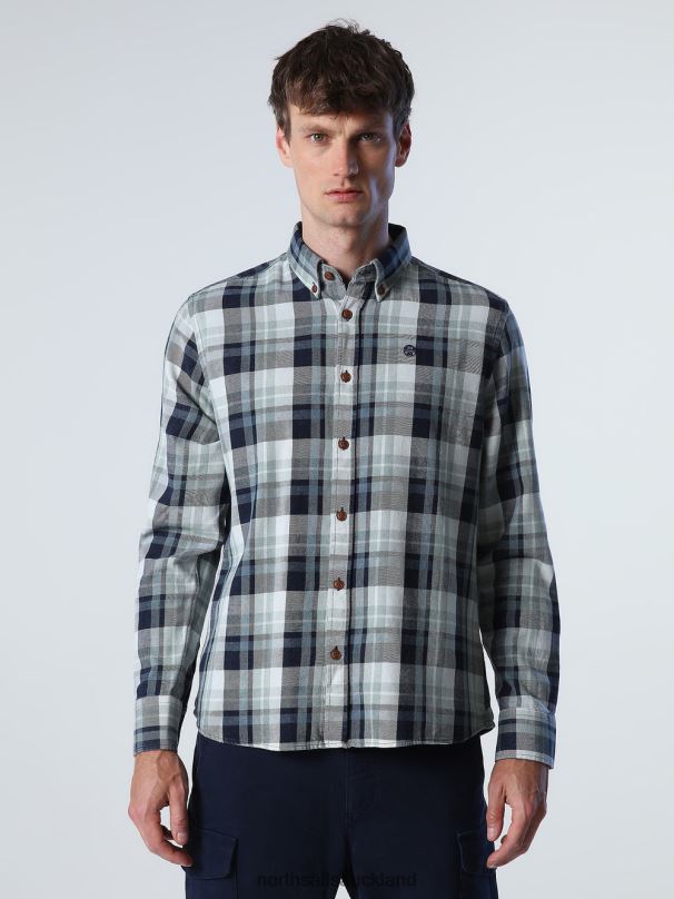 CHECKED COTTON SHIRT Combo 3 Clothing Men X20HV841 North Sails