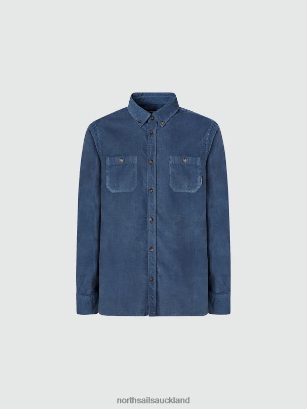 CORDUROY SHIRT China blue Clothing Men X20HV969 North Sails
