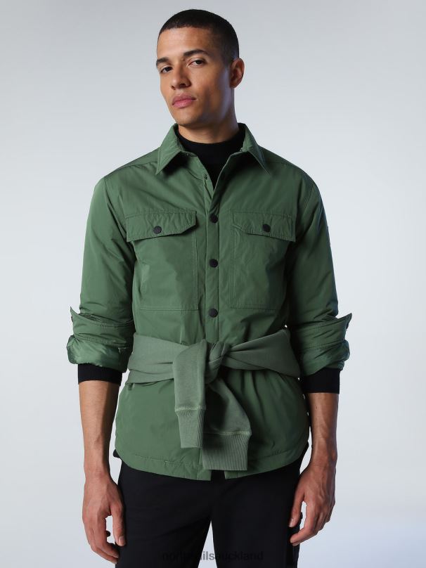 DEFENDER OVERSHIRT Bronze green Clothing Men X20HV974 North Sails