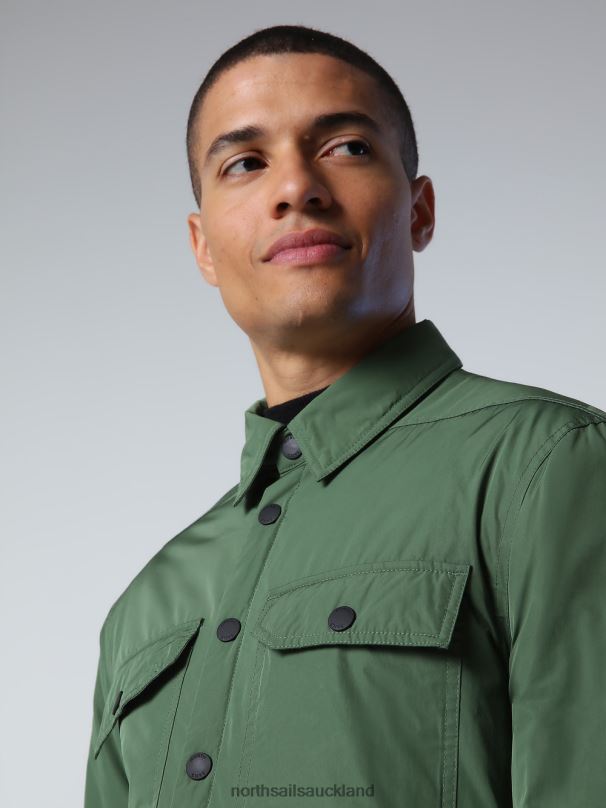 DEFENDER OVERSHIRT Bronze green Clothing Men X20HV974 North Sails