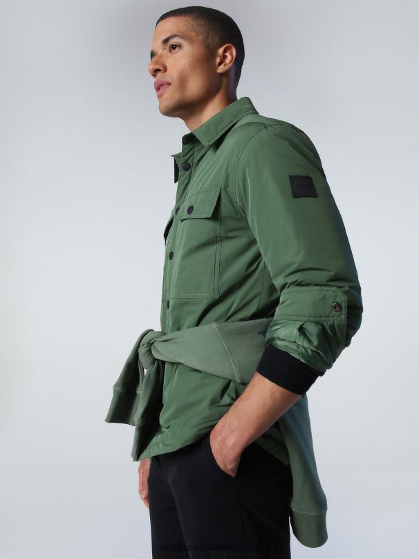 DEFENDER OVERSHIRT Bronze green Clothing Men X20HV974 North Sails