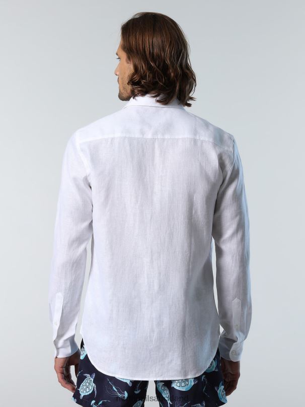 LINEN SHIRT White Clothing Men X20HV221 North Sails