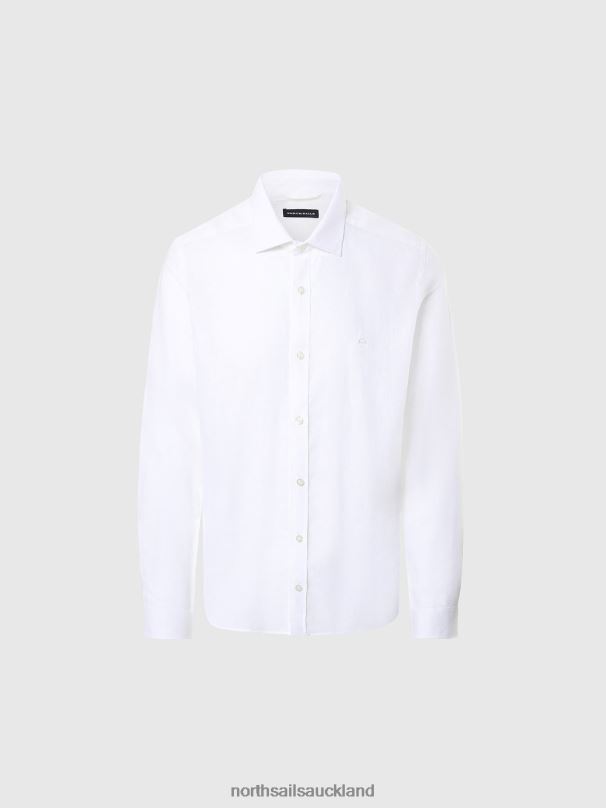 LINEN SHIRT White Clothing Men X20HV221 North Sails