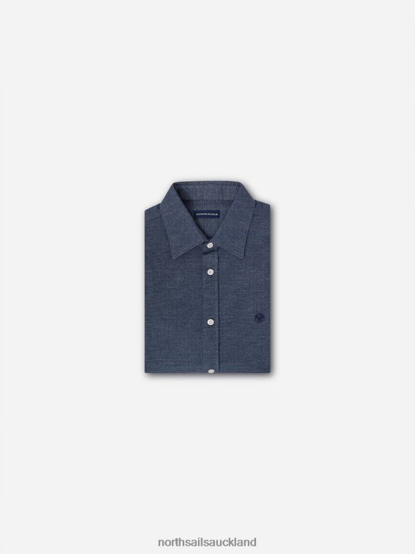 PIQUE SHIRT Navy blue Clothing Men X20HV1186 North Sails